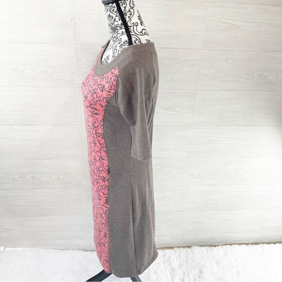 Title Nine Floral Aztec Print Boatneck Shift Dress - Picture 5 of 7